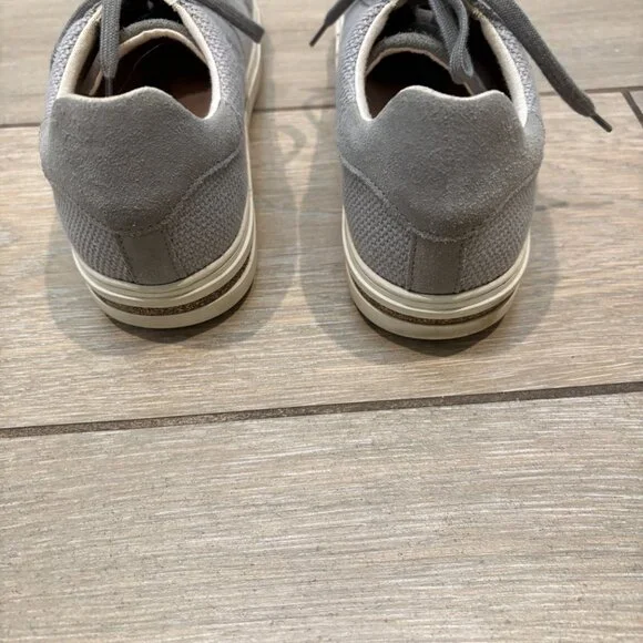 Birkenstock Bend Low Canvas/Suede Whale Gray - Picture 6 of 8